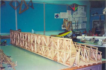 Shelburne Museum Bridge's top section