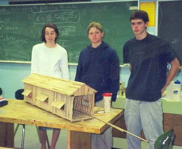 Spade Farm Bridge build by Heidi Neil, Chris Gale, and Dan Quiet