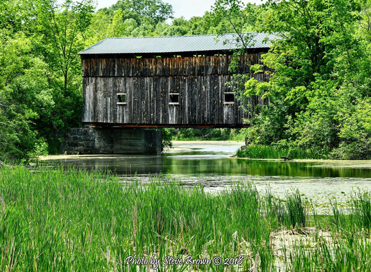 East Shoreham Railroad Covered Bridge