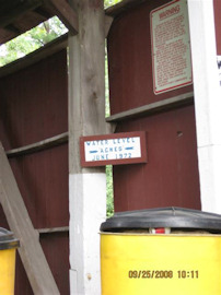 Zooks Bridge Hurricane Agnes Flood Level