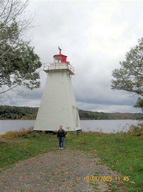 Belyeas Point Light House & Liz