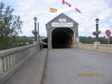 Hartland Bridge and Liz Keating
