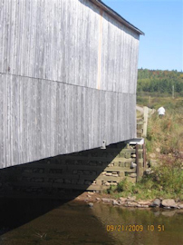 Magnum Bridge abutment