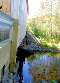 Ellis Bridge abutment