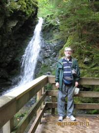 Dickson Falls and Tom Keating