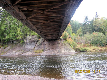 Smithtown Road Bridge from below