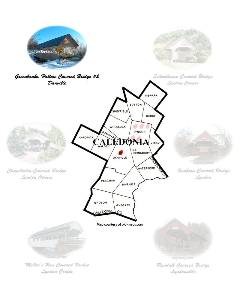 Caledonia County Covered Bridges