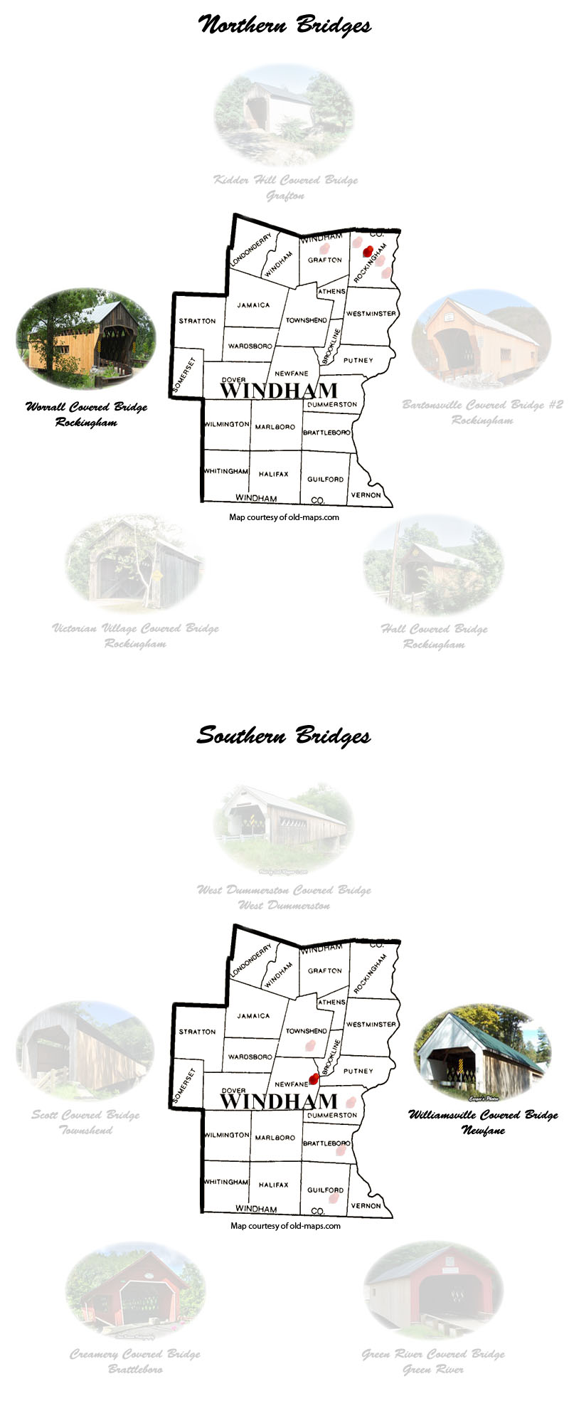 Windham County Covered Bridges