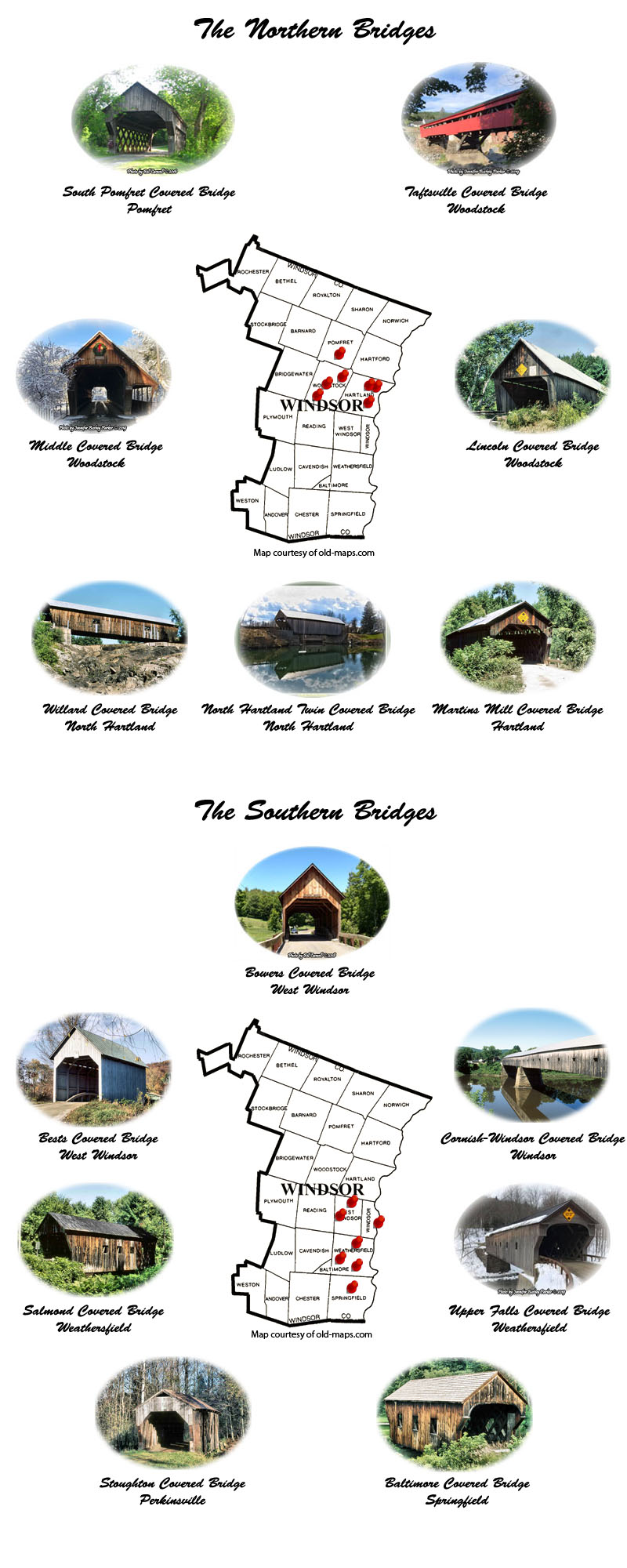 windsor County Covered Bridges