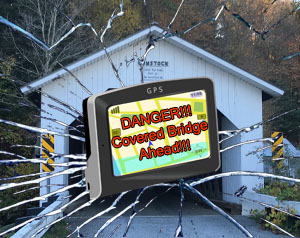 GPS Danger graphic