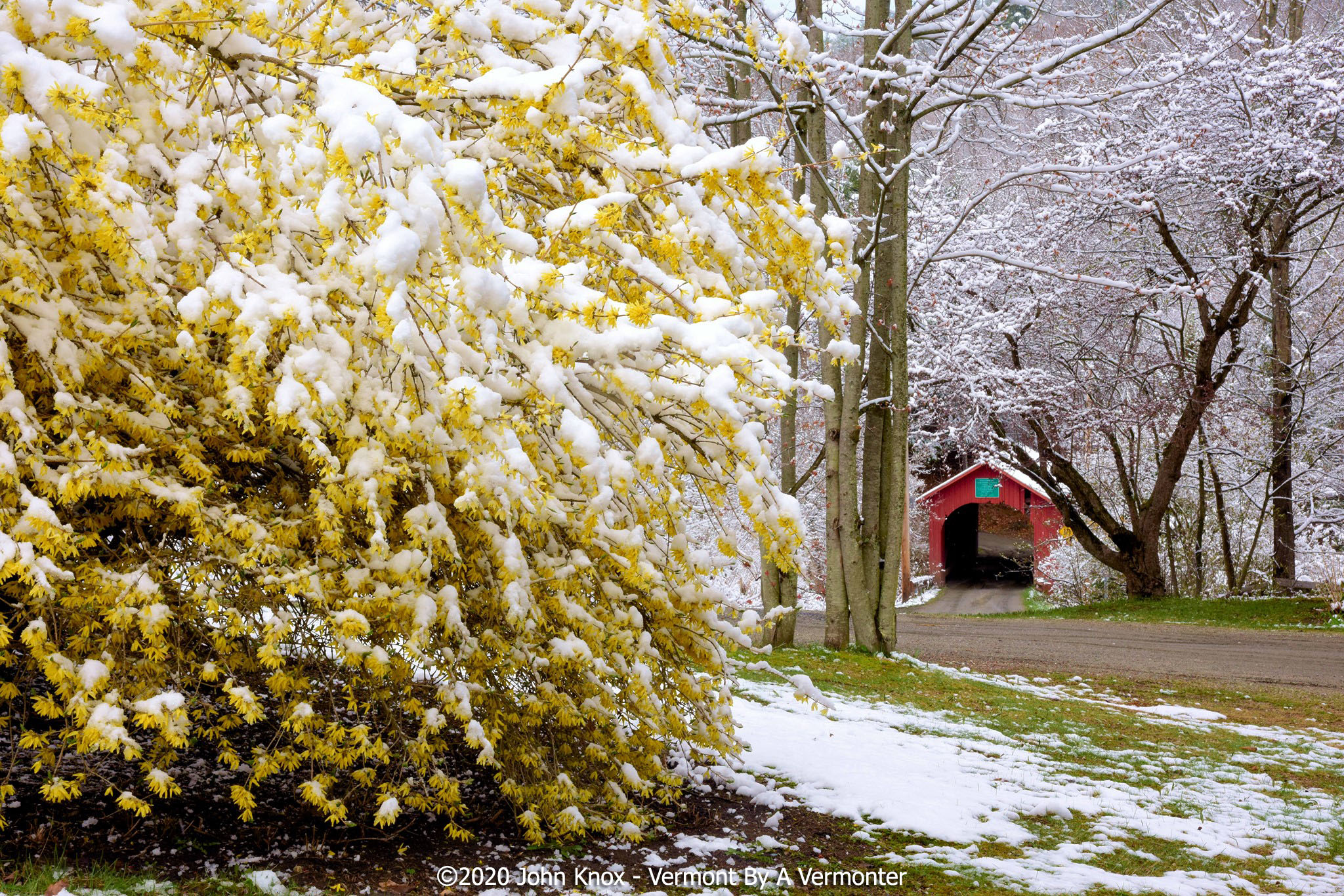 Northfield Falls Covered Bridge - John H. Knox