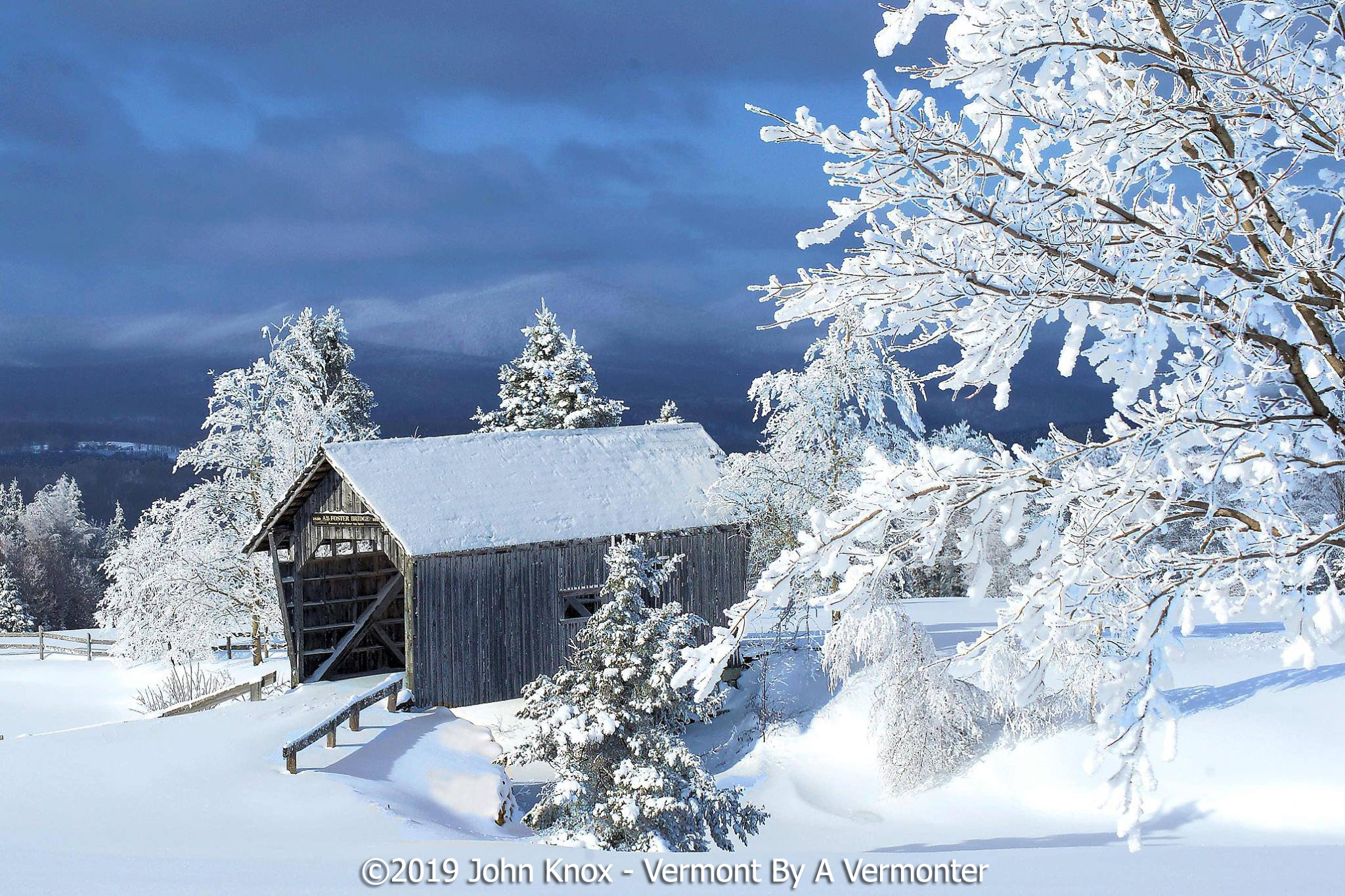Foster Covered Bridge - John H. Knox