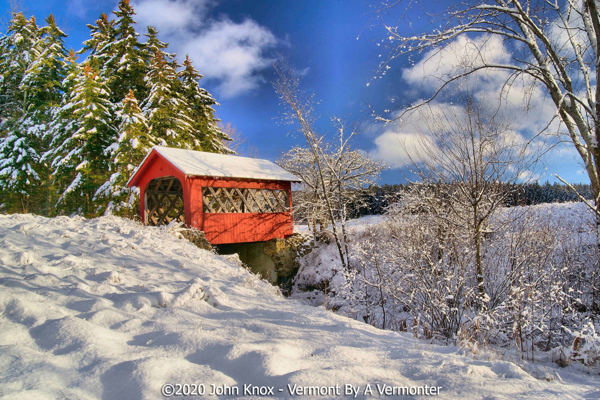 High Mowing Covered Bridge - John H. Knox