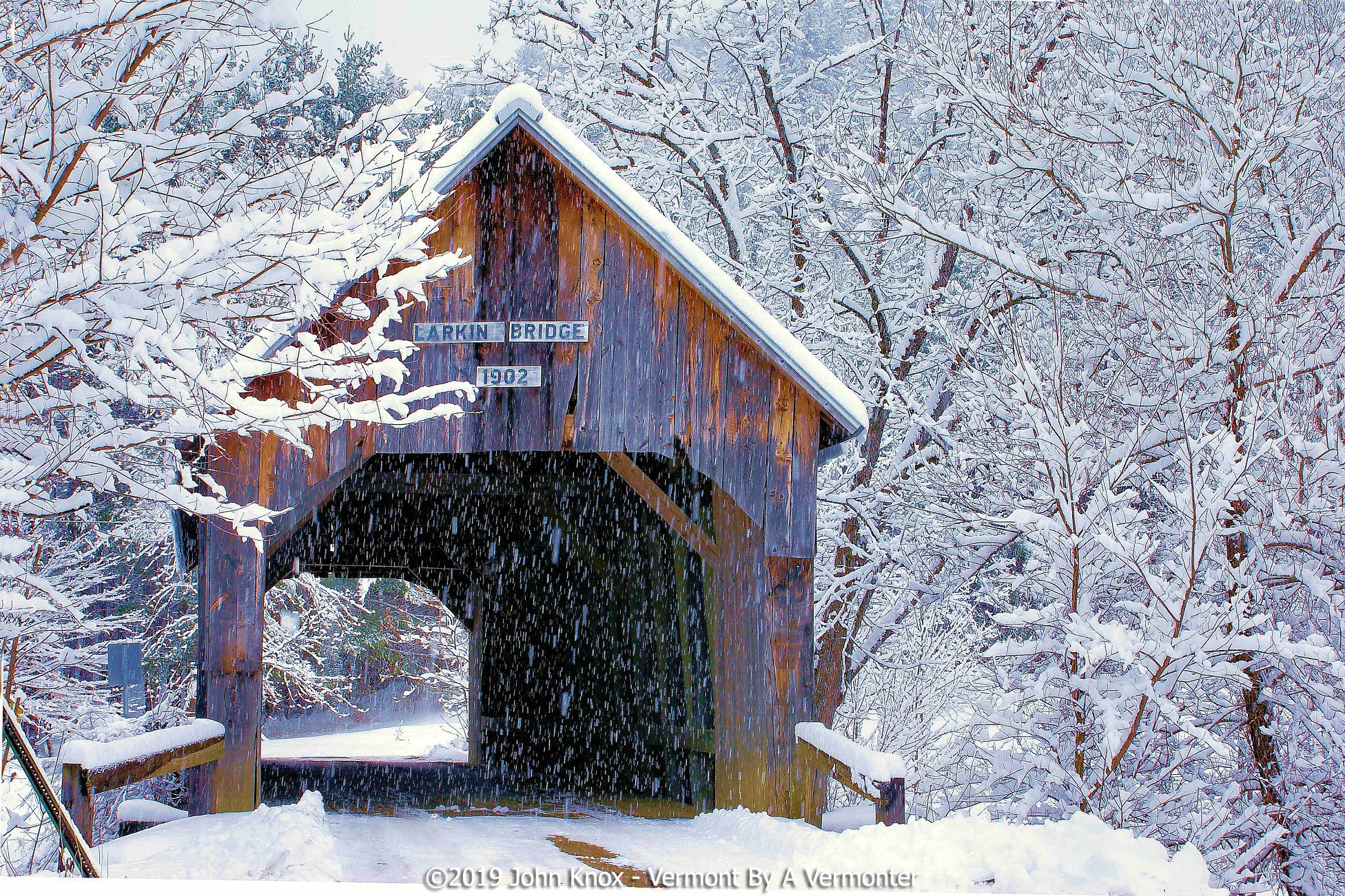 Larkin Covered Bridge - John H. Knox