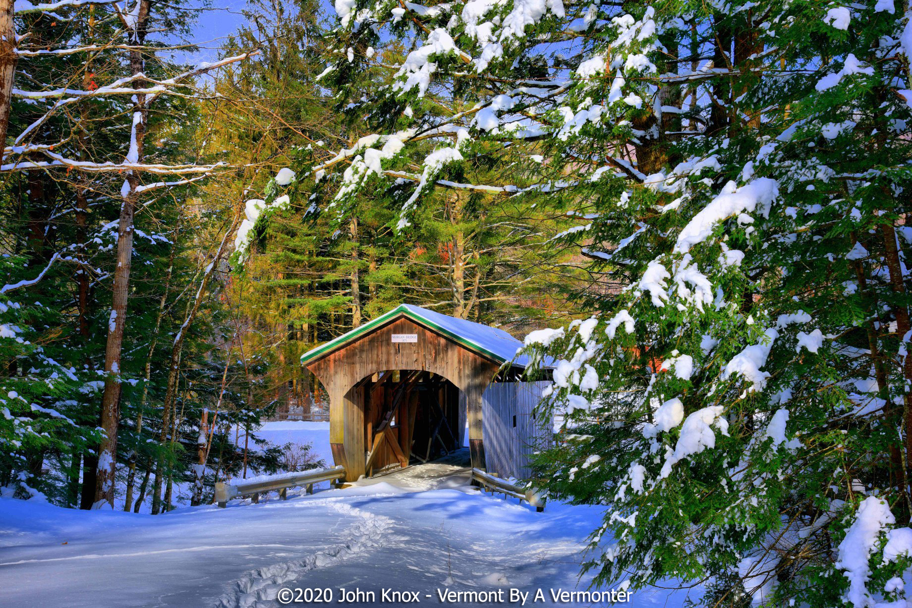 Morgan Covered Bridge - John H. Knox