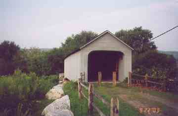 Upper Sheffield Bridge, Sheffield, Ma. Photo by Tom Keating Sept 2003