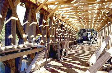 Coventry Covered Bridge Photo by Joe Nelson ©1999