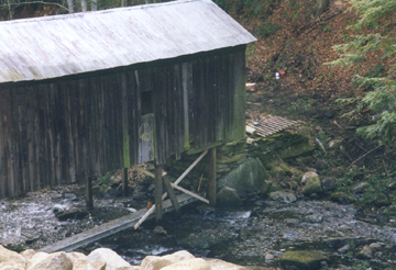 Copeland Covered Bridge rehabilitation progress