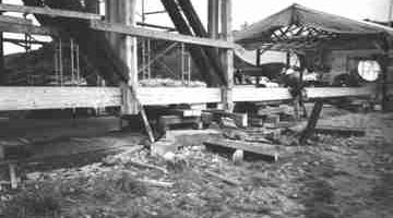 Hamden Covered Bridge in progress