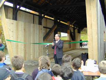 Warren Bridge Dedication - Gov. Howard Dean