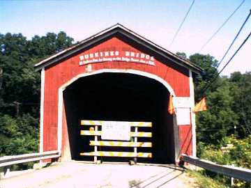 Buskirk Covered Bridge - Photo by Dick Wilson