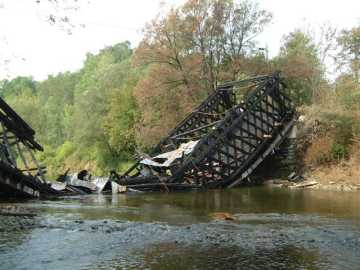 The Capelton Bridge Photo by André Cloutier