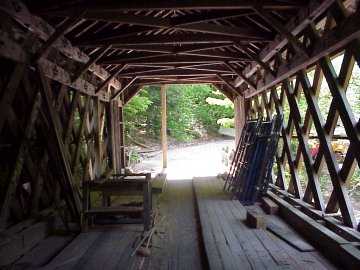 Brown Bridge Progress Photo by Robert Cassidy June 2, 2002