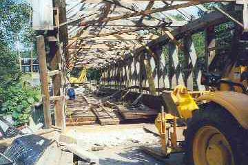 Union Village CB - Roadway from the west