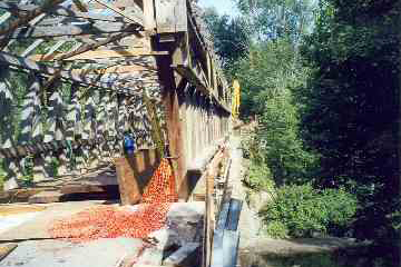 Union Village CB - Bridge from SW side.