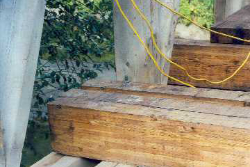 Union Village CB - View of a vertical bolt through joist