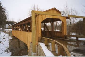 Knapp's Covered Bridge - Photo by Chuck & Nancy Knapp