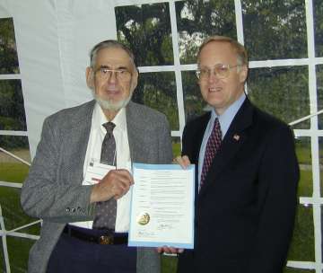 Gov. Jim Douglas and Joe Nelson