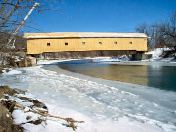 Buskirk Bridge Photo by Dick Wilson, March 15, 2005