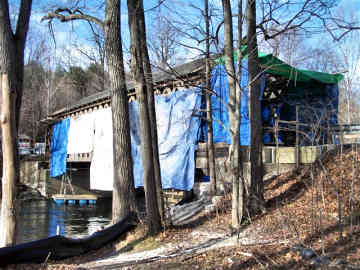 Eagleville Covered Bridge - work in progress
