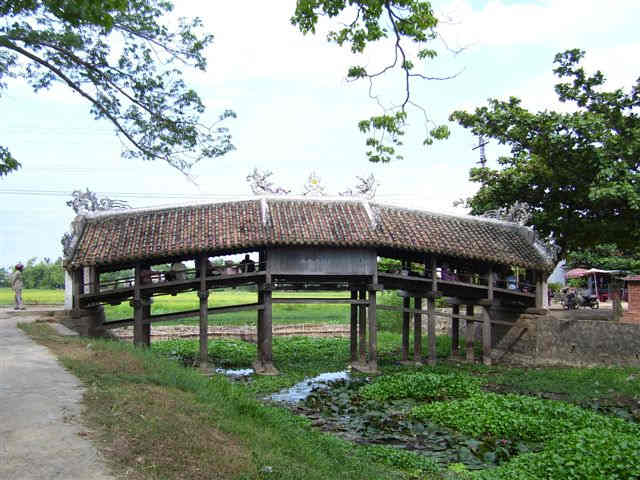 Thanh Toan Bridge located near Hue, Vietnam. Photo ©2008 by Mark Kibbler