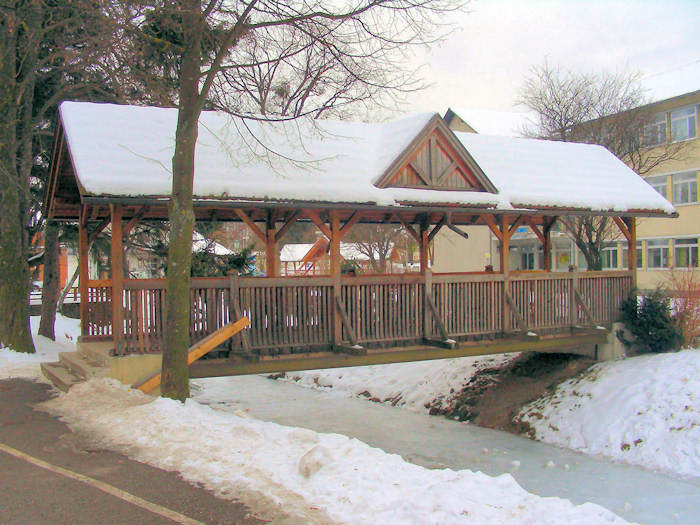 The Krumbach bridges old and new