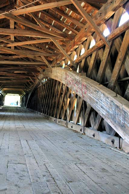 Scott Covered Bridge truss