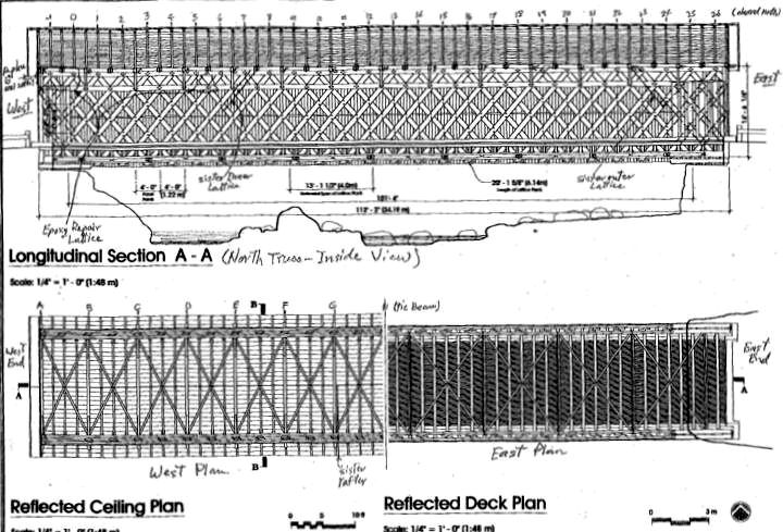 Brown Covered Bridge - North Truss