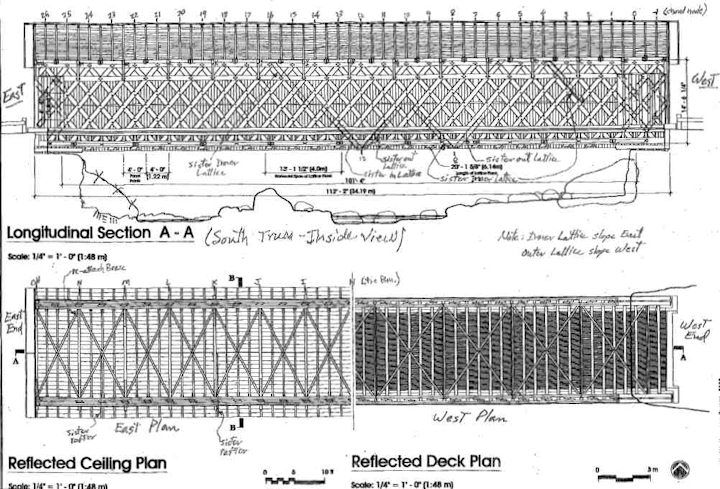 Brown Covered Bridge - South Truss