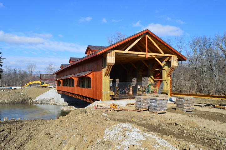 The new St. James Road Bridge Marion County Ohio
