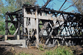Salisbury Station Bridge lost - Photo by Ed and Irene Barna