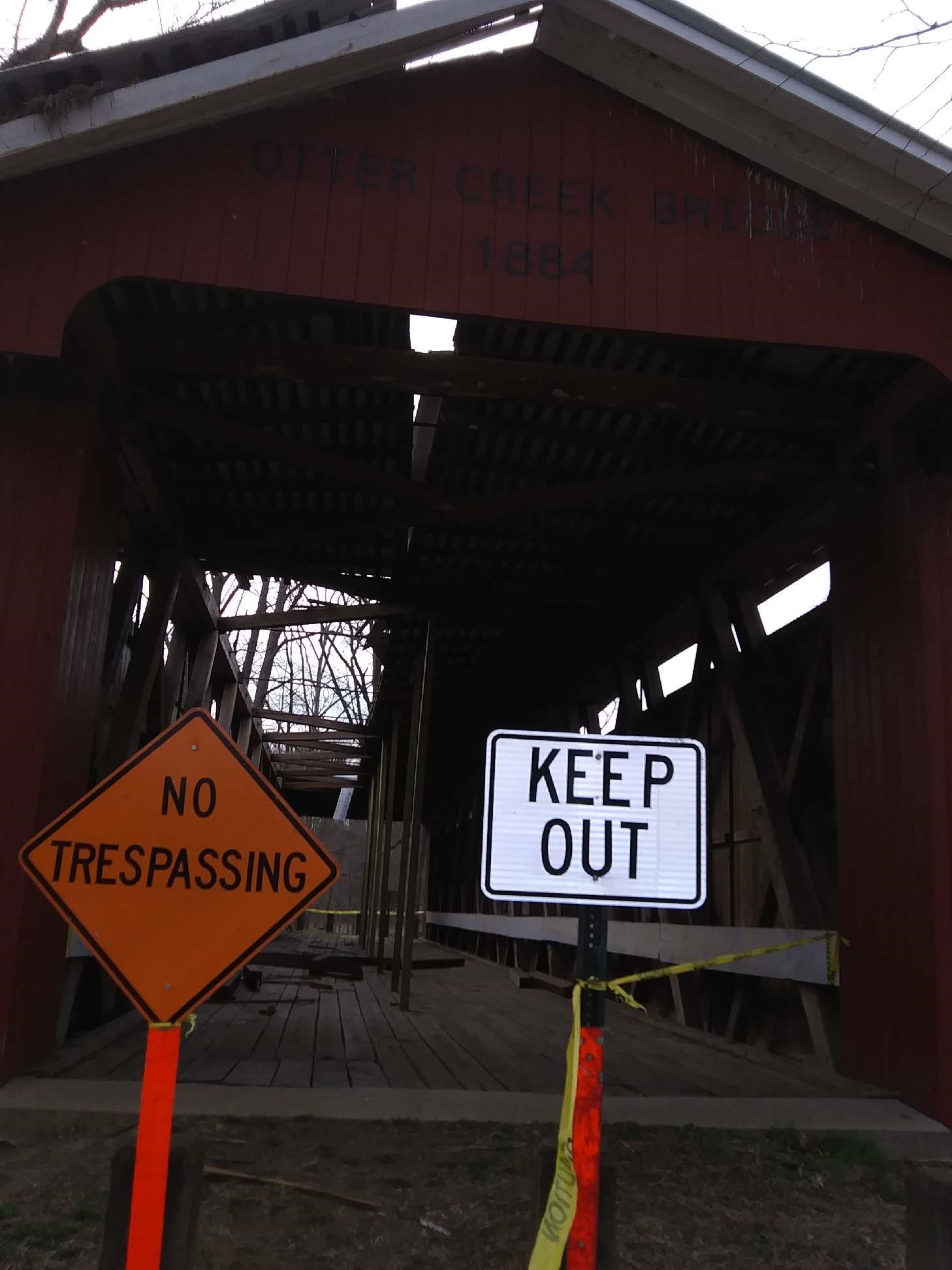 Otter Creek Covered Bridge #1