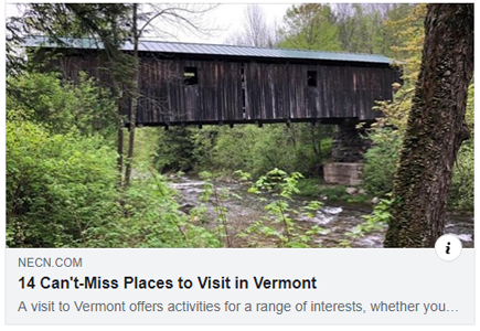NECN - 14 Can't Miss Places to Visit in Vermont