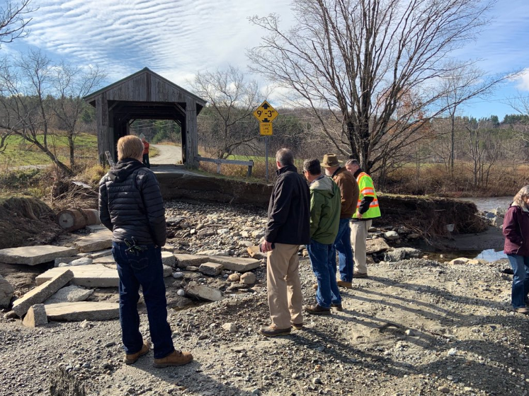 Scribner CB road damage