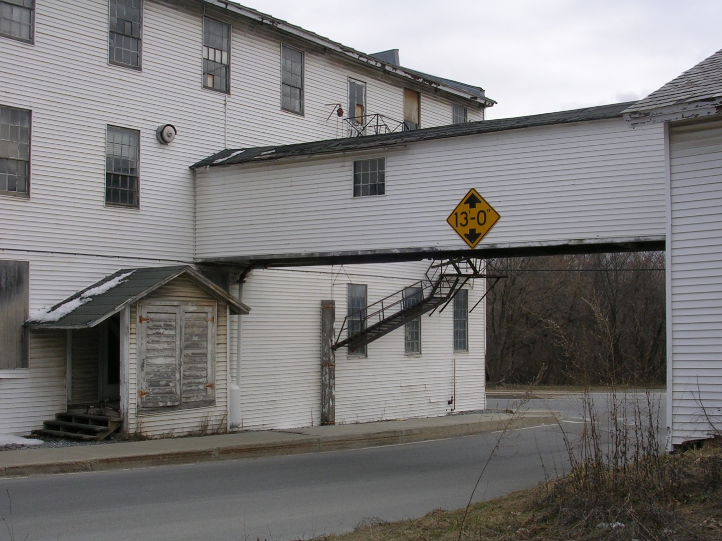Industrial Bridge Walkway - Vergennes Photo by Milt Cannan