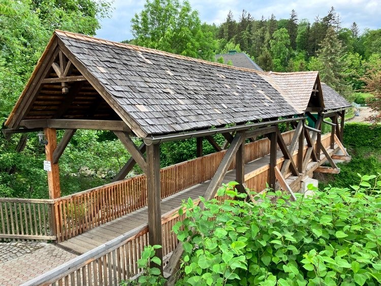 Covered Foot Bridge - Robert Stein