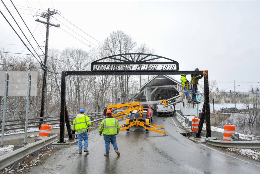 Miller's Run Bridge, Lyndonville, Vt