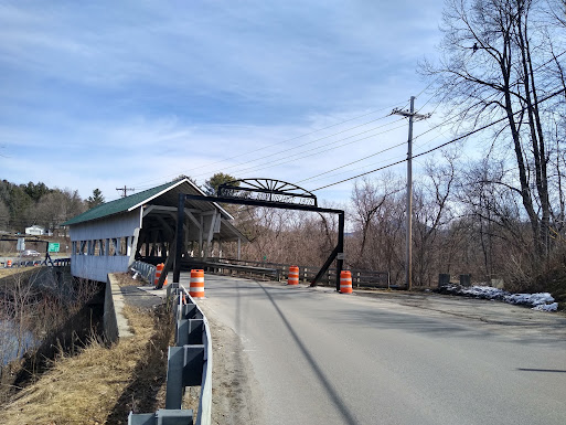 Miller's Run Bridge, Lyndonville, Vt #filephoto