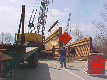 Paper Mill Bridge Repairs Photo by David Guay