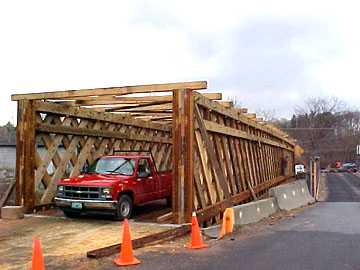 Paper Mill Bridge Repairs Photo by David Guay